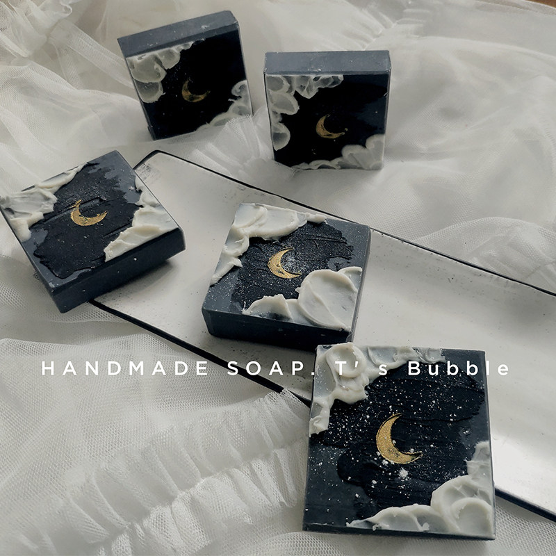 Cold handmade soap ins natural cleansing moisturizing bath soap scraper oil painting soap national style holiday gift