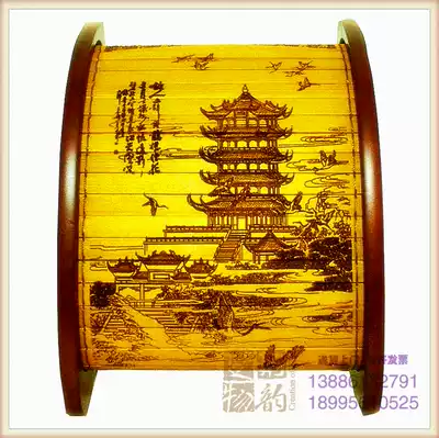 Hubei specialty Wuhan characteristic Yellow Crane Tower Dobao pavilion pen holder meeting exchange reception foreign affairs business gift