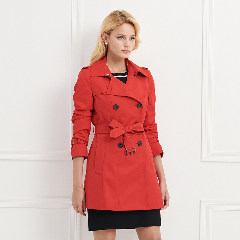 Trench pour femme SCOFIELD en Coton - Ref 3226332 Image 4