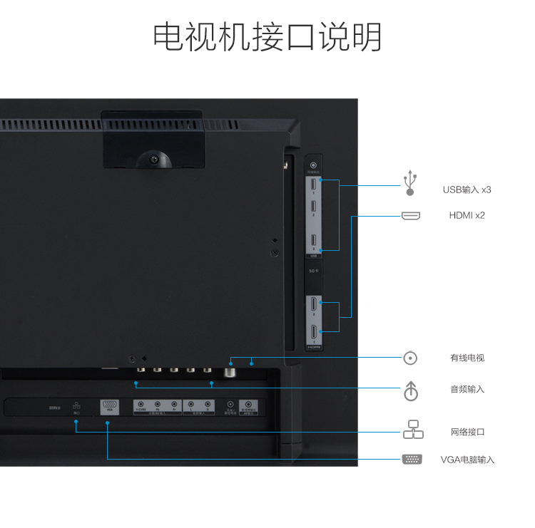 tivi 75 inch TV màn hình phẳng LCD thông minh 4K / Philips 55PUF6850 / T3 55 inch tivi 100 inch