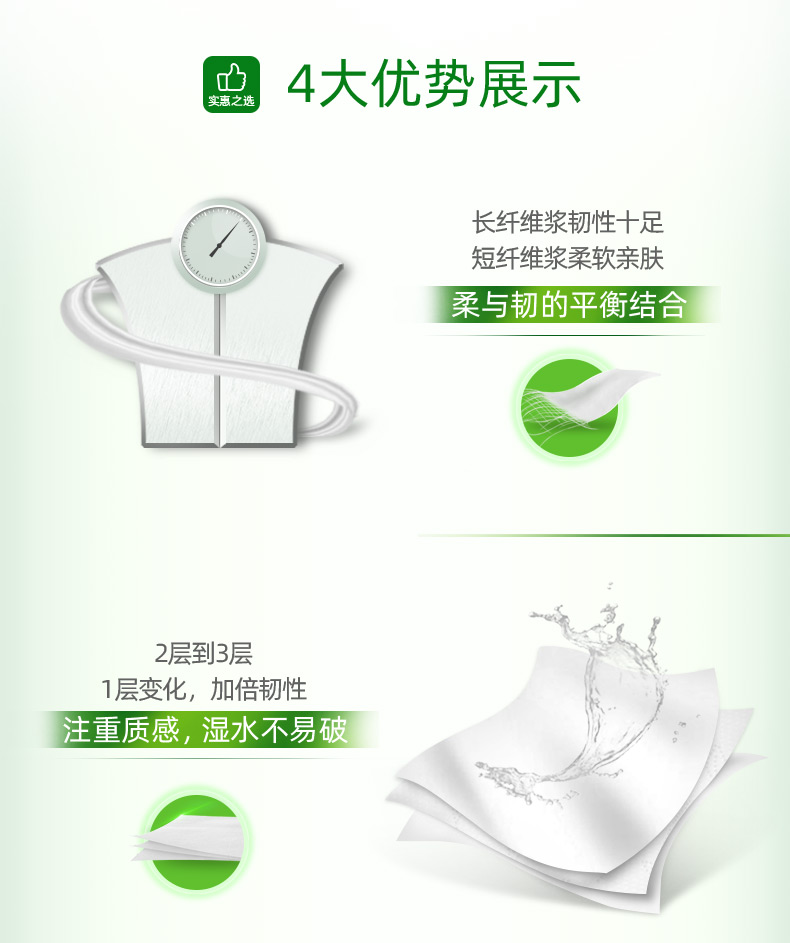 预售 心相印 茶语系列抽纸 80包 图4