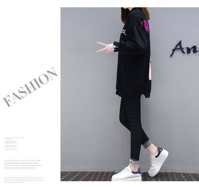 Sweatshirt femme en Coton - Ref 3217050 Image 24