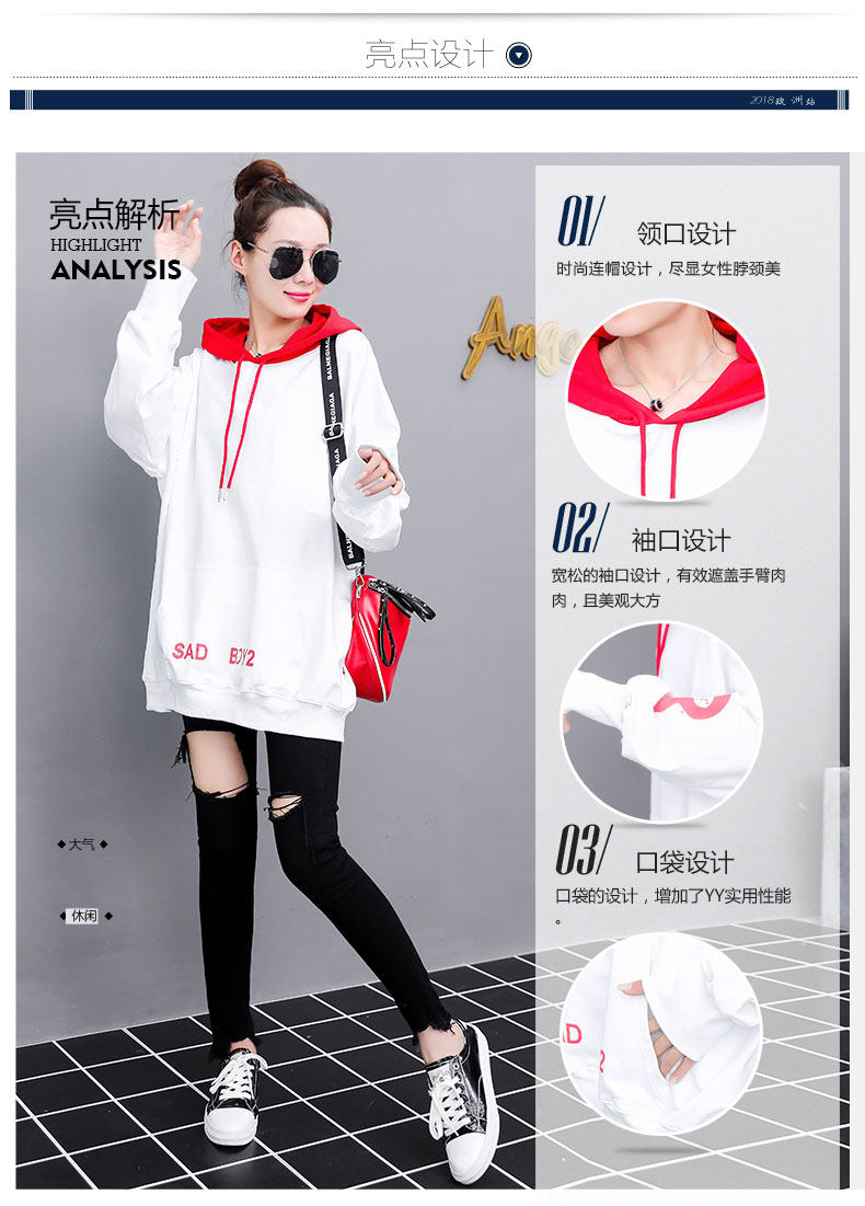 Sweatshirt femme - Ref 3214979 Image 8