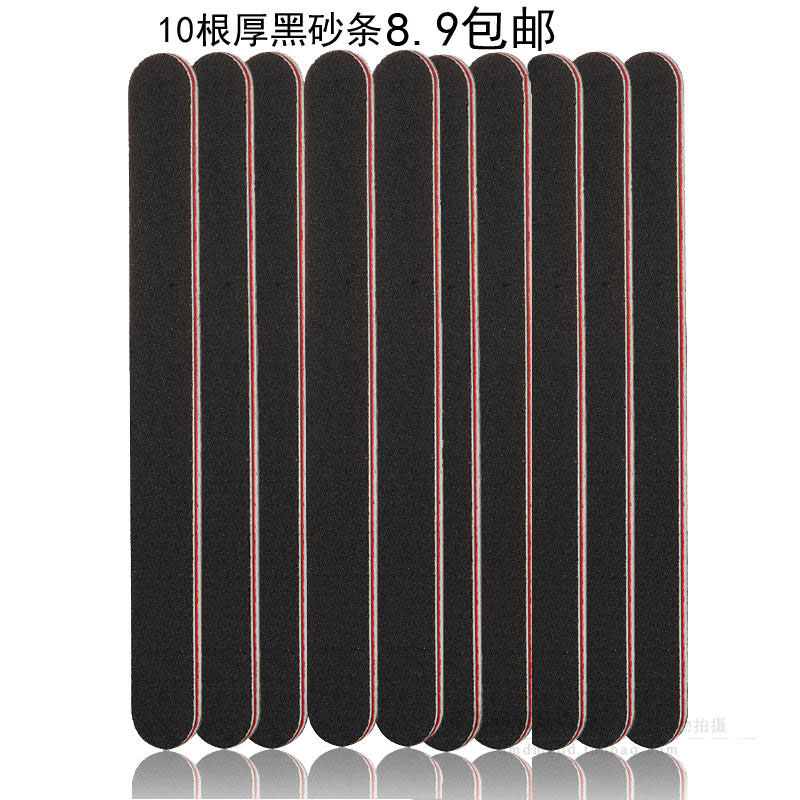 Nail Công Cụ Đánh Bóng Nail Thất Vọng Làm Móng Tay Cát Mài Làm Móng Tay Đen Strips Một Khuôn Mặt Đánh Bóng Nail Art dụng cụ học nail