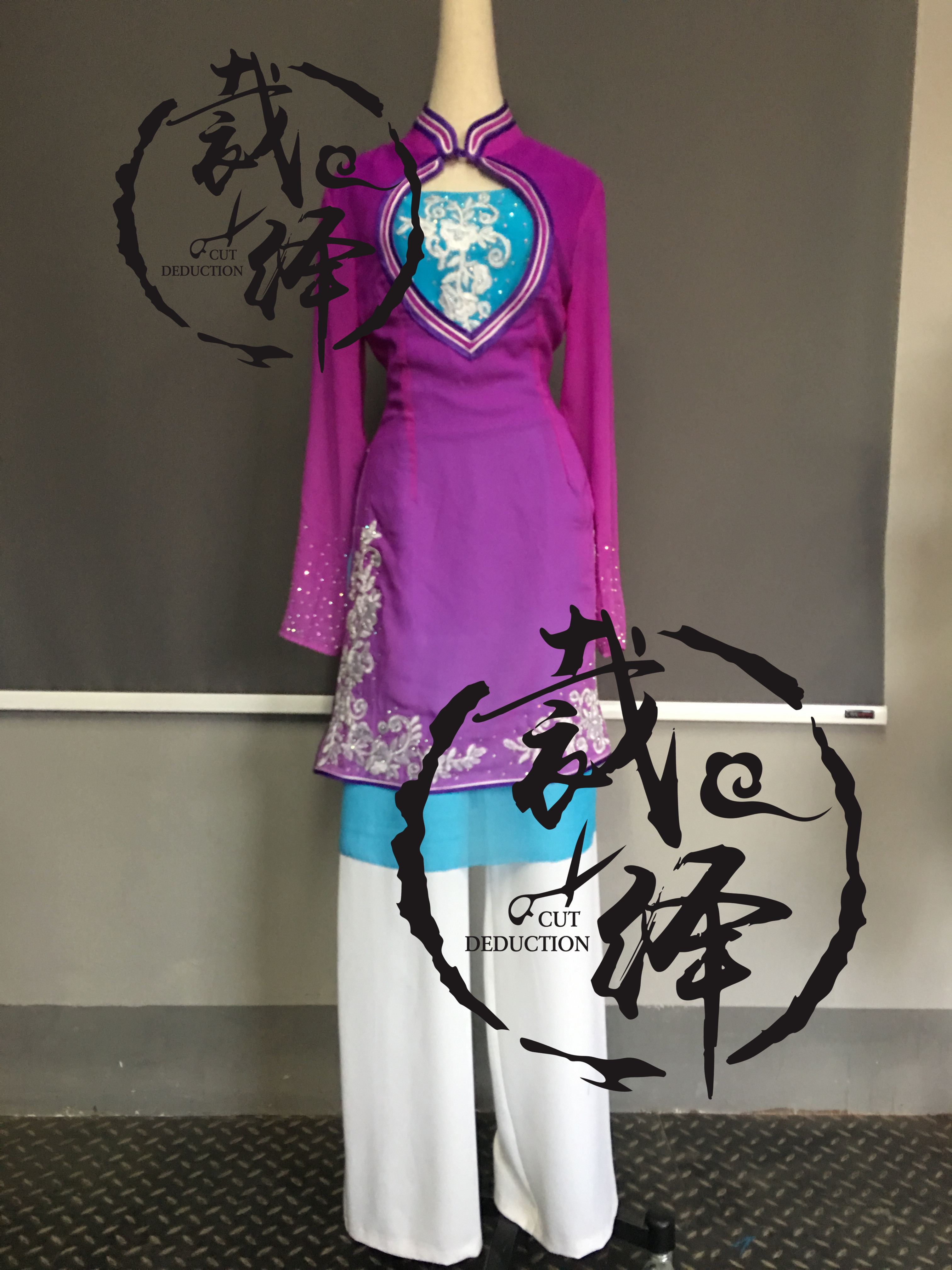 The cut of the Peach Lee Cup Classical Dance women's solo dance 