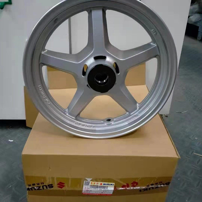 Suitable for Suzuki accessories Youyou UU125T-2 front and rear wheel rim wheel steel ring aluminum wheel disc drum black silver