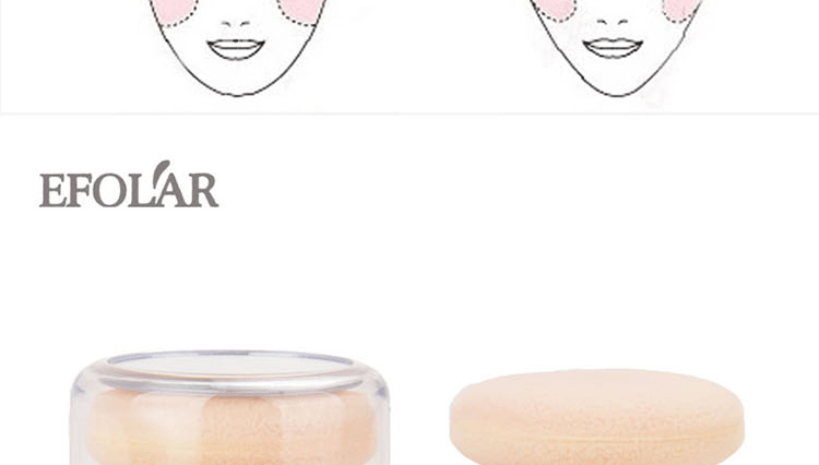 Evra BB hồng blush bột chính hãng dễ thương nấm blush bột khỏa thân sửa chữa trang điểm sáng trang điểm má hồng clio