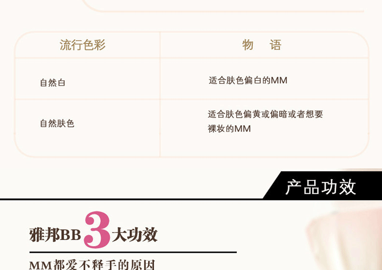 Yabang ốc sên làm đẹp BB ​​cream kéo dài dưỡng ẩm giữ ẩm che khuyết điểm mạnh mẽ kem nền trang điểm nude trang điểm đích thực kem nền bb the face shop