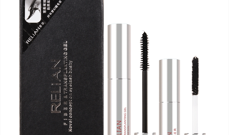 Tình yêu mái tóc dài giấc mơ mascara bộ kết hợp sợi đen tăng trưởng chất lỏng không thấm nước 8039 quầy xác thực chuốt mi 4d