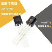 Cảm biến nhiệt độ/nhiệt độ kỹ thuật số có thể lập trình chip DS18B20 TO-92 hoàn toàn mới dây cảm biến nhiệt độ loại k cảm biến nhiệt độ arduino