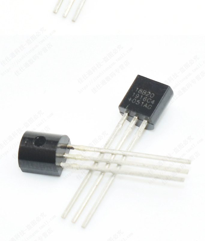 Cảm biến nhiệt độ/nhiệt độ kỹ thuật số có thể lập trình chip DS18B20 TO-92 hoàn toàn mới dây cảm biến nhiệt độ loại k cảm biến nhiệt độ arduino