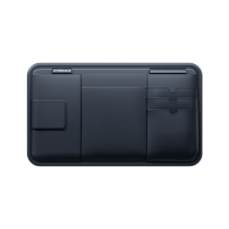 Car sun visor storage clip multi-functional car glasses clip storage bag in-car ticket card document storage clip
