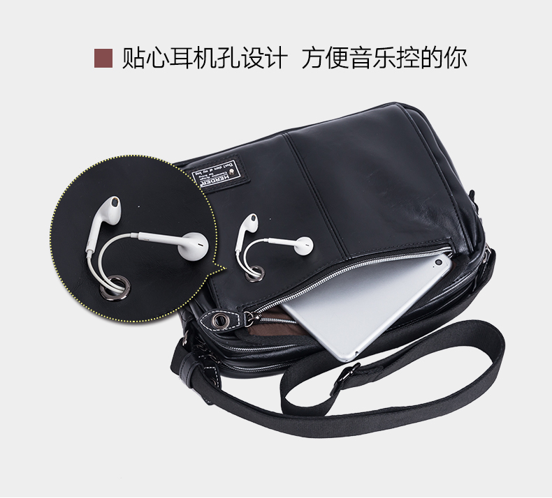 Herden vai túi người đàn ông của triều bình thường túi người đàn ông của túi Messenger Messenger túi Hàn Quốc phiên bản của chéo chéo túi Messenger túi người đàn ông balo da nam