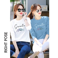 Хлопковый приятный телу лонгслив, 2024 года, оверсайз, осенний