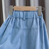 Джинсовая юбка, летние шорты, штаны, юбка на девочку, подходит для подростков
