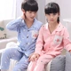 Mùa thu 12 phần cotton mỏng Bộ đồ ngủ bé trai tay ngắn cho bé gái lớn 15 tuổi mập mạp cộng với phân bón để tăng dịch vụ gia đình