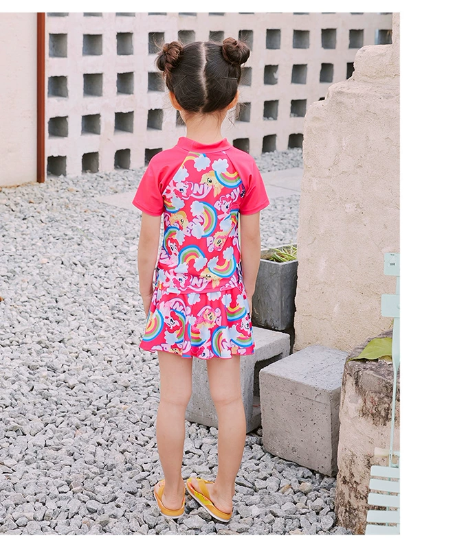 Đồ bơi trẻ em, làm khô nhanh, kem chống nắng, bé gái, trẻ em, trẻ lớn, áo tắm chia đôi, bé gái, em bé, áo tắm một mảnh - Đồ bơi trẻ em shop quần áo trẻ em đẹp