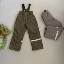 Export to Europe and the United States children with ski pants clip cotton thick warm men and women outdoor waterproof foreign trade Original list