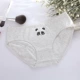 Dễ thương Panda Cotton Đồ lót nữ Eo Sinh viên Thở liền mạch Tóm tắt