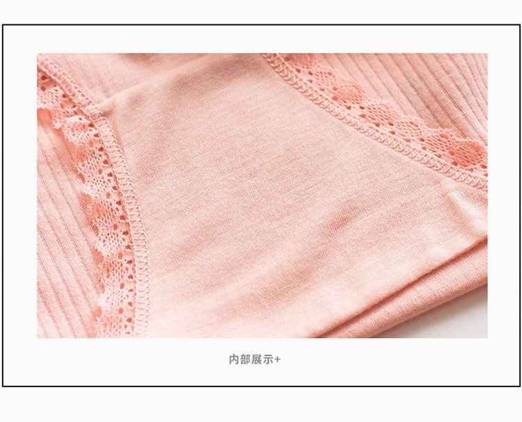 Mới chủ đề cotton cô gái đồ lót Sinh viên ren cô gái đồ lót cotton Kích thước lớn quần lót nữ đồ lót
