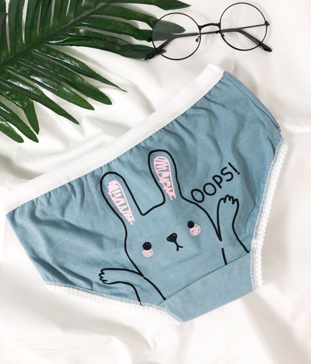 Thoải mái tập tin cotton thoáng khí cotton thấp eo cô gái tam giác quần short sinh viên ngọt ngào quần sịp lưới