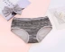 Tide vận chuyển hàng loạt ghi nhãn quần lót của phụ nữ bông giữa của phụ nữ cotton tam giác đáy quần cotton cô gái quần quần lót nữ sinh Giống cái