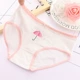 Đồ lót nữ cotton hoạt hình không có dấu vết giữa eo lớn cô gái dễ thương cotton gian hàng tam giác quần gợi cảm