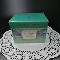 FM British Royal FortnumMason Earlgrey Classic Earl Black Tea 15 Silk Tea Bag