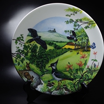 Spot UK Wedgwood Colin Newman river series limited edition hanging disc sitting disc
