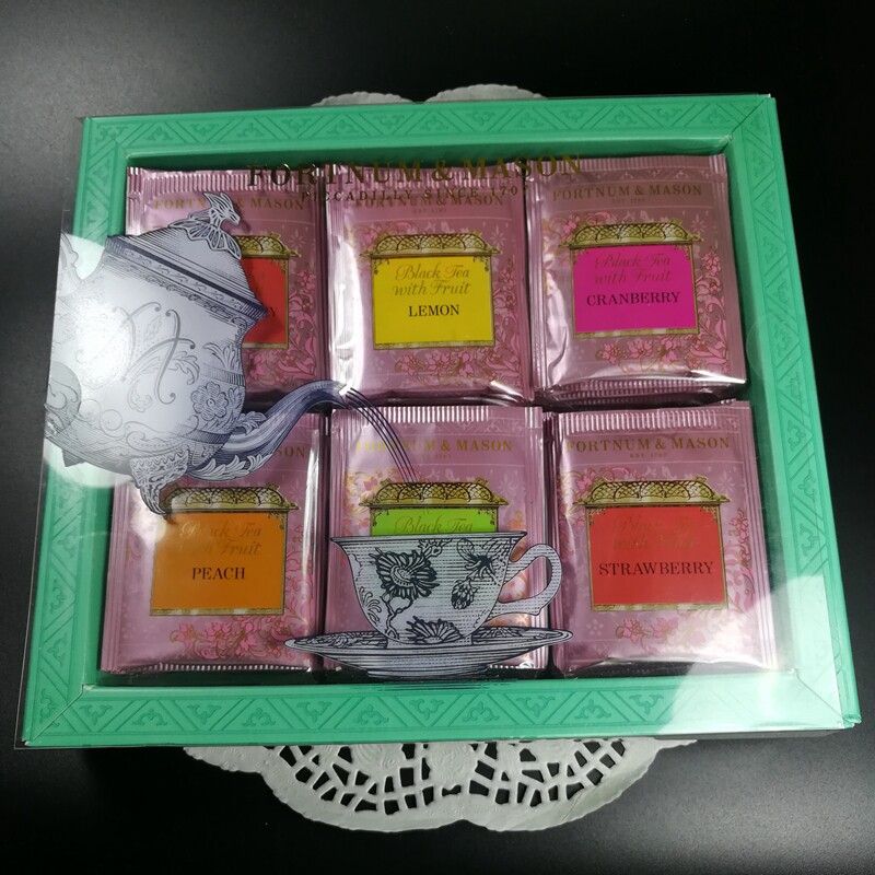FM UK Royal Queen's FortnumMason fruit tea 5 flavors gift box 60 bag tea bag