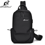 Кенгуру, мужская универсальная нагрудная сумка, рюкзак, водонепроницаемая сумка, сумка на одно плечо