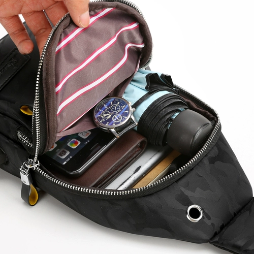 Кенгуру, нагрудная сумка, небольшая сумка на одно плечо, ткань оксфорд, в корейском стиле