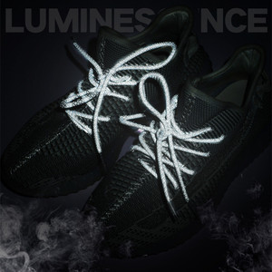 【抖音爆款】反光鞋带椰子鞋圆形鞋带男女