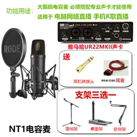 Содержит звуковую карту Yama UR22MKII+3 Выберите 1 полка+затычки для ушей+разъемы.