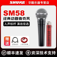 [Человеческий звуковой микрофон-не переключатель] Стандарт SM58+DM1 График+Кавальная линия+Затычки для ушей+Губчатая рукава