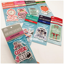 New order American car car wardrobe air freshener film Aromatherapy film hanging bookmarks