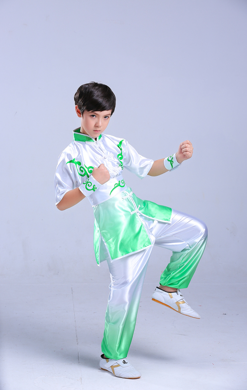 Boys Martial arts Kungfu & TaiChi Uniforms for Girls Children Taiji