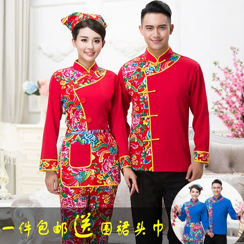 Фермерский дом китайский ресторан, официант, рабочая одея