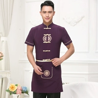 Мужской, сиреневый, короткий рукав