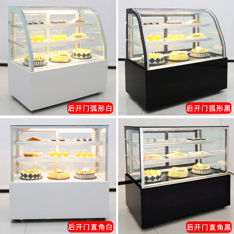 Cake cabinet display cabinet Muse dessert refrigerator commercial air-cooled freezer fruit cooked cabinet West point cabinet