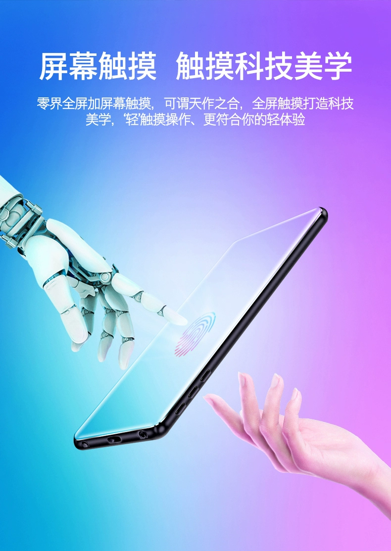 mahdiM9 toàn màn hình máy nghe nhạc mp4 mp5 màn hình cảm ứng Bluetooth mp3 sinh viên nhạc mini Walkman eBook - Trình phát TV thông minh thiết bị thu phát wifi