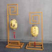 New wedding road lead wrought iron paint shelf Chinese palace lantern road guide Hook Road lantern Lantern Road Guide