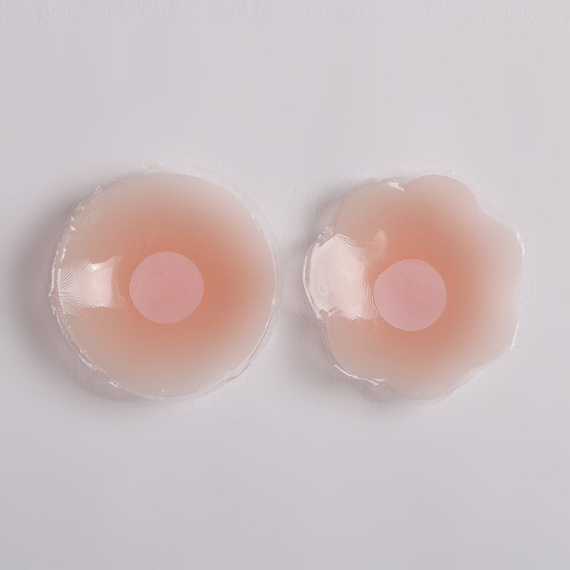 Thế hệ thứ ba của silicone bơi không thấm nước thoáng khí núm vú dán chống va chạm ngực chống ánh sáng quầng vú dán núm vú dán ngực tạo khe