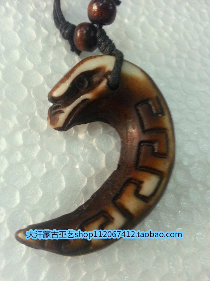Necklace carving decoration Inner Mongolia craftsmartgift decoration jewelry necklace neckchain