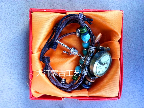 Кожаный браслет, аксессуар, часы, на шнурках, оптовые продажи