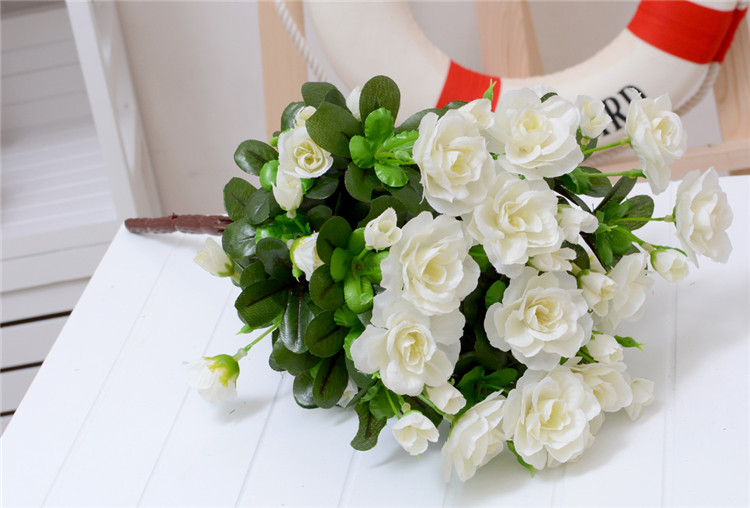 Đỗ quyên nhân tạo, đỗ quyên, hoa đỏ, hoa giả, bán buôn, hoa nhựa, hoa ngoài trời, hoa trang trí - Hoa nhân tạo / Cây / Trái cây hoa ly giả
