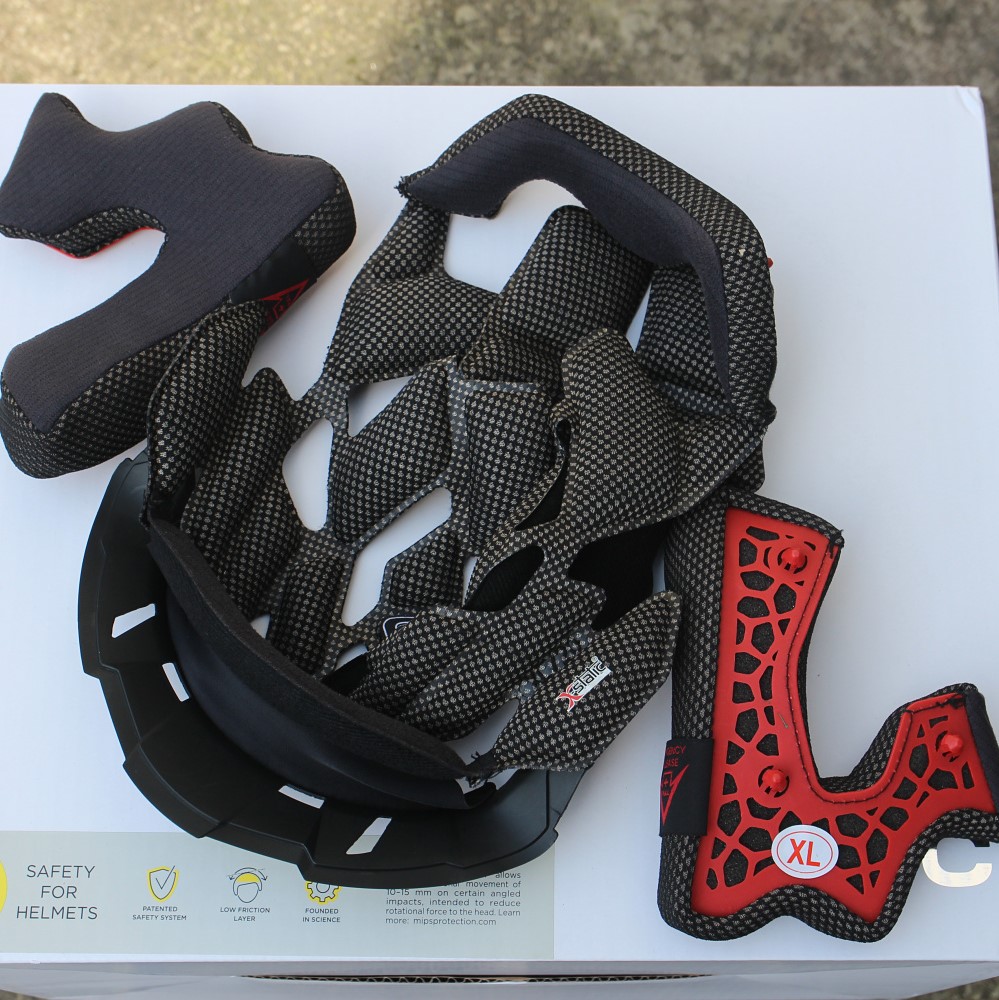 Troy Lee Designs TLD D4 STAGE original full helmet lining pad sponge patch helmet