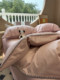 100 long velvet cotton solid color loli powder four-piece set