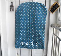 Custom canvas cloakroom three-dimensional breathable moisture-proof cover fur mink coat Suit clothes dust cover