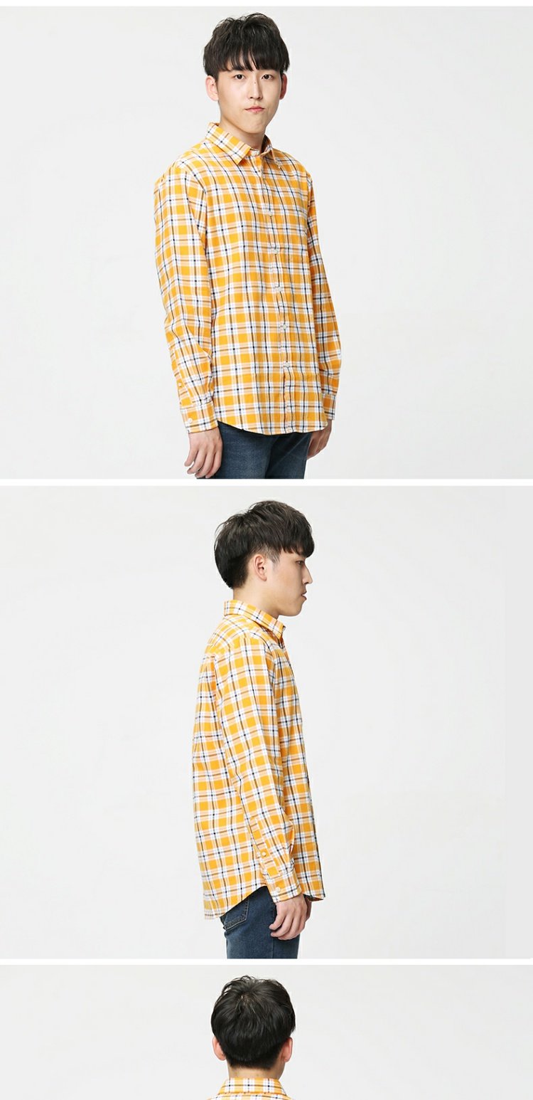 SPAO Áo sơ mi nam dài tay Áo sơ mi kẻ sọc mới Áo sơ mi nam Flannel dài tay nhiều màu SPYC849P03 áo sơ mi nam đẹp